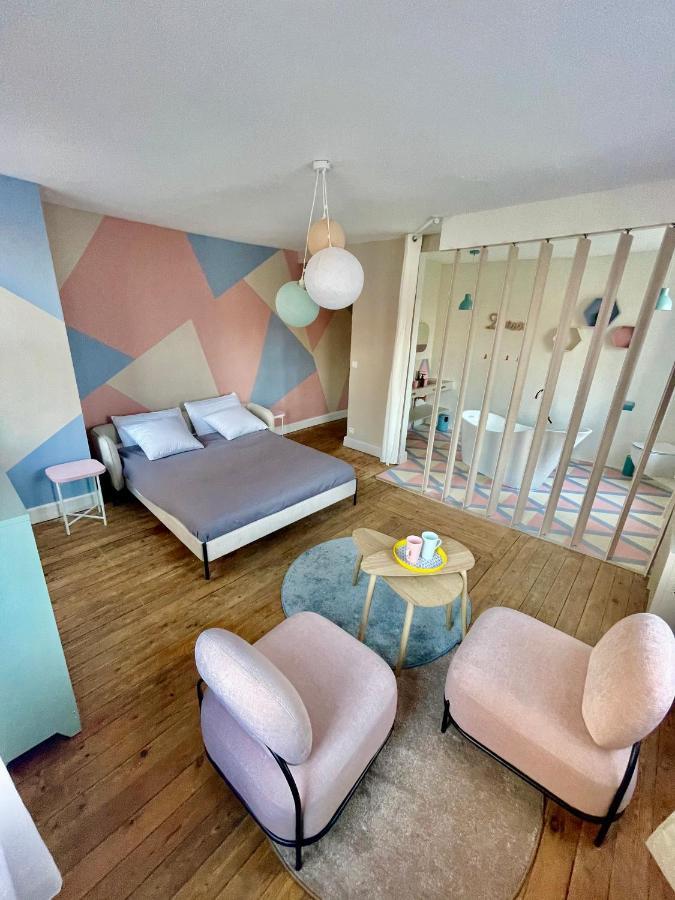 Bed and Breakfast Aux Jolies Sources Saint-Aubin-sur-Scie Exterior foto